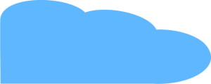 メインビジュアル雲画像(青)